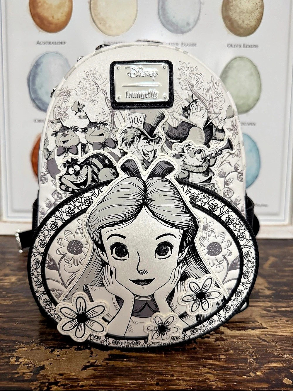 Disney Loungefly Disney Alice in Wonderland Loungefly Mini Backpack Alice in